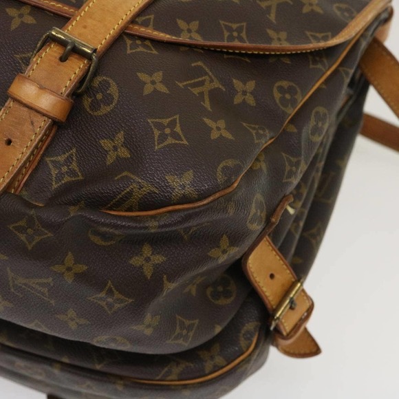 💎✨BEAUTIFUL✨💎 LOUIS VUITTON Monogram Saumur 43 Shoulder Bag - Picture 10 of 13